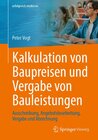 Buchcover Kalkulation von Baupreisen und Vergabe von Bauleistungen