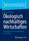 Buchcover Ökologisch nachhaltiges Wirtschaften