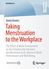 Buchcover Taking Menstruation to the Workplace