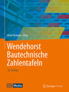 Buchcover Wendehorst Bautechnische Zahlentafeln
