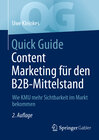 Buchcover Quick Guide Content Marketing für den B2B-Mittelstand