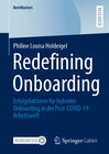 Buchcover Redefining Onboarding