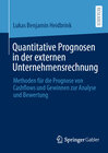 Buchcover Quantitative Prognosen in der externen Unternehmensrechnung