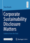 Buchcover Corporate Sustainability Disclosure Matters