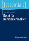 Buchcover Recht für Immobilienmakler