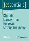 Buchcover Digitale Lernzentren für Social Entrepreneurship 
