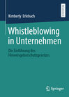 Buchcover Whistleblowing in Unternehmen