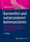 Buchcover Barrierefrei und nutzerzentriert kommunizieren