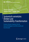 Buchcover Systemisch-vernetztes Denken und Sustainability-Transformation