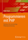 Buchcover Programmieren mit PHP