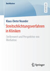 Buchcover Streitschlichtungsverfahren in Kliniken