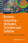 Buchcover Business Consulting – Methoden, Techniken und Einblicke