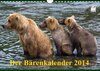 Buchcover Der Bärenkalender 2014 (Wandkalender 2014 DIN A4 quer)