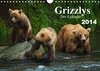 Buchcover Grizzlys - Der Kalender (Wandkalender 2014 DIN A4 quer)