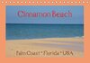 Buchcover Cinnamon Beach, Palm Coast, Florida, USA (Tischkalender 2014 DIN A5 quer)