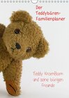 Buchcover Der Teddybären-Familienplaner (Wandkalender 2014 DIN A4 hoch)