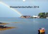Buchcover Wasserlandschaften 2014 (Wandkalender 2014 DIN A4 quer)