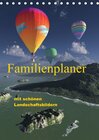 Buchcover Familienplaner mit schönen Landschaftsbildern (Tischkalender 2014 DIN A5 hoch)