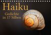 Buchcover Haiku - Gedichte in 17 Silben (Tischkalender 2015 DIN A5 quer)