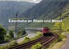 Buchcover Eisenbahn an Rhein und Mosel 2015 (Wandkalender 2015 DIN A3 quer)