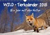 Buchcover WILD - Tierkalender 2015 (Wandkalender 2015 DIN A4 quer)