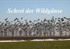 Buchcover Schrei der Wildgänse / AT-Version (Tischkalender 2015 DIN A5 quer)