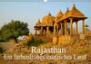 Buchcover Rajasthan - Ein farbenfrohes exotisches Land (Wandkalender 2015 DIN A3 quer)