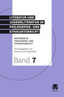 Buchcover Methoden im Philosophie- und Ethikunterricht / Literatur im Ethikunterricht