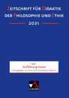 Buchcover Zeitschrift für Didaktik der Philosophie und Ethik (ZDPE) / ZDPE Ausgabe 01/2021