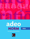 Buchcover adeo - neu / adeo.NORM - neu