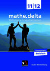 Buchcover mathe.delta – Baden-Württemberg Sek II / mathe.delta BW 11/12 Basisfach LB