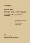 Buchcover Statik des Tunnel- und Stollenbaues auf der Grundlagen geomechanischer Erkenntnisse