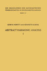 Buchcover Abstract Harmonic Analysis