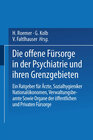 Buchcover Die Offene Fürsorge in der Psychiatrie und ihren Grenzgebieten