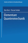 Buchcover Elementare Quantenmechanik