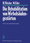 Buchcover Die Rehabilitation von Wirbelsäulengestörten
