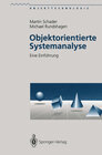 Buchcover Objektorientierte Systemanalyse