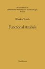 Buchcover Functional Analysis (Grundlehren der mathematischen Wissenschaften Book 123) (English Edition)