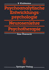 Buchcover Psychoanalytische Entwicklungspsychologie, Neurosenlehre, Psychotherapie