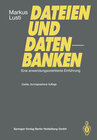 Buchcover Dateien und Datenbanken