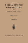 Buchcover Determinanten und Matrizen