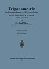 Buchcover Trigonometrie für Maschinenbauer und Elektrotechniker