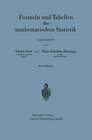 Buchcover Formeln und Tabellen der mathematischen Statistik