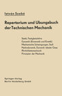 Buchcover Repertorium und Übungsbuch der Technischen Mechanik