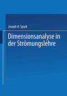 Buchcover Dimensionsanalyse in der Strömungslehre