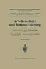 Buchcover Arbeiterschutz und Rationalisierung