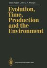 Buchcover Evolution, Time, Production and the Environment