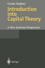 Buchcover Introduction into Capital Theory