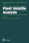 Buchcover Plant Volatile Analysis