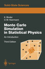 Buchcover Monte Carlo Simulation in Statistical Physics
